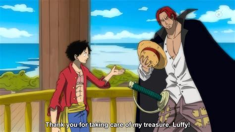 One Piece Shanks And Luffy Meet Again