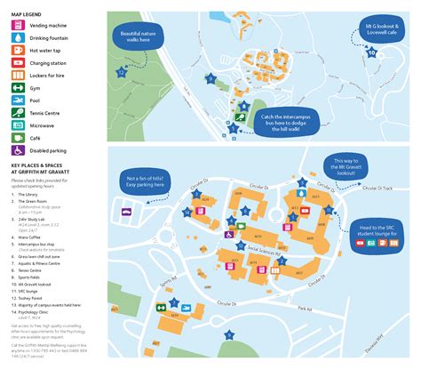 Mt Gravatt Campus Map