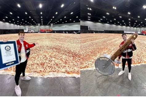 Pizza Hut breaks Guinness record by making the world's largest pizza | Marca