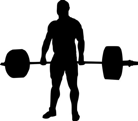 Powerlifting Silhouette at GetDrawings | Free download