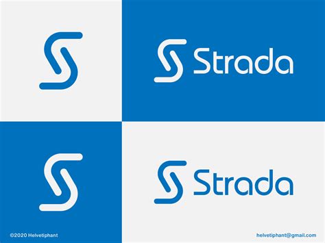 Strada - logo concept by Helvetiphant™ on Dribbble