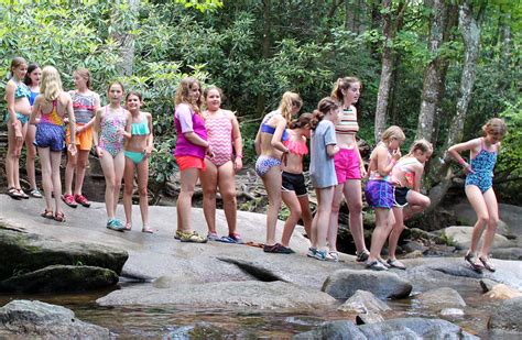 Sliding Rock NC | Timeless Mountain Fun | Rockbrook Camp