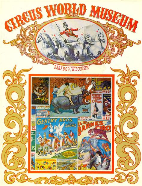 THE CARNIVAL OF WEIRD!: 1971 CIRCUS WORLD MUSEUM SOUVENIR BOOK