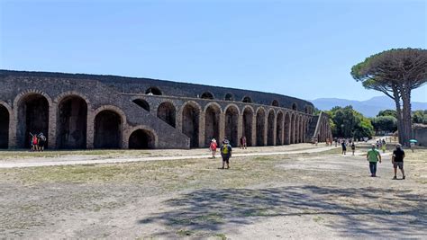 The Amphitheatre of Pompeii, a true testament to Roman engineering. : r ...