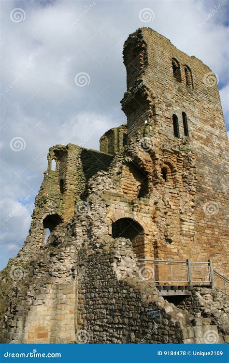 Scarborough Castle stock photo. Image of scenic, architecture - 9184478