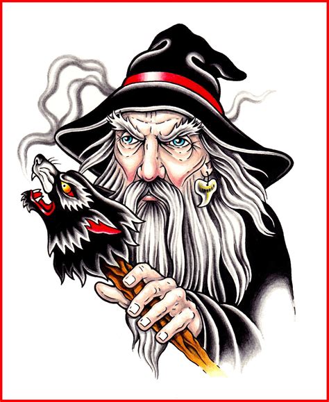 Wizard Tattoos & Wizard Tattoo Meanings