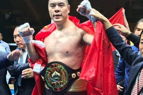 Zhang Zhilei Scores Knockout Over Don Haynesworth To Retain WBO ...