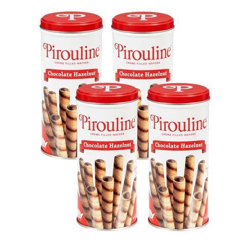 Buy Pirouline Rolled Wafers – Chocolate Hazelnut – Rolled Wafer Sticks, Crème Filled Wafers ...