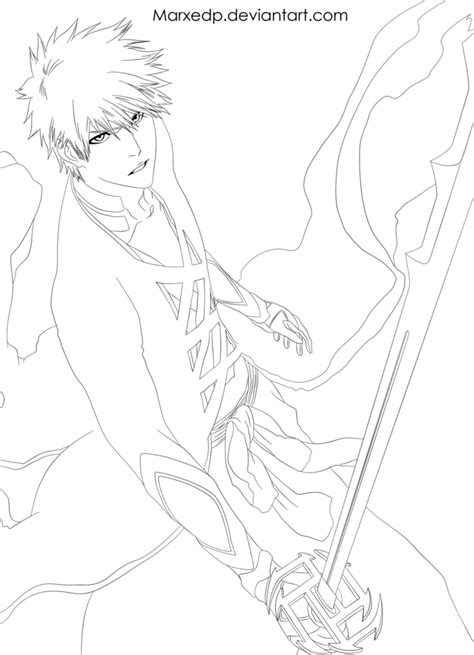 Ichigo Kurosaki Coloring Pages at GetColorings.com | Free printable colorings pages to print and ...