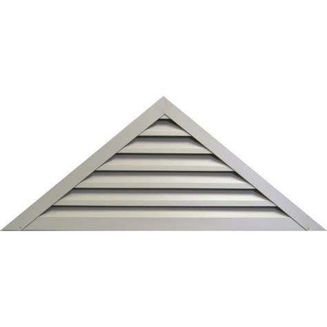 New Concept Louvers GVATR300 Triangle Aluminum Gable Vent Louver ...