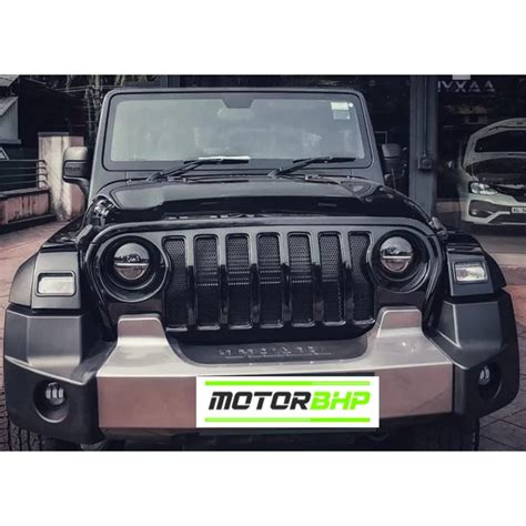 Mahindra Thar Accessories : Buy Mahindra New Thar Front Grill ...