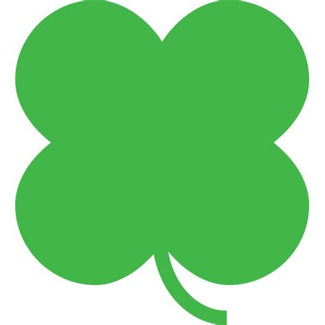 Four Leaf Clover | ID#: 8731 | Emoji.co.uk