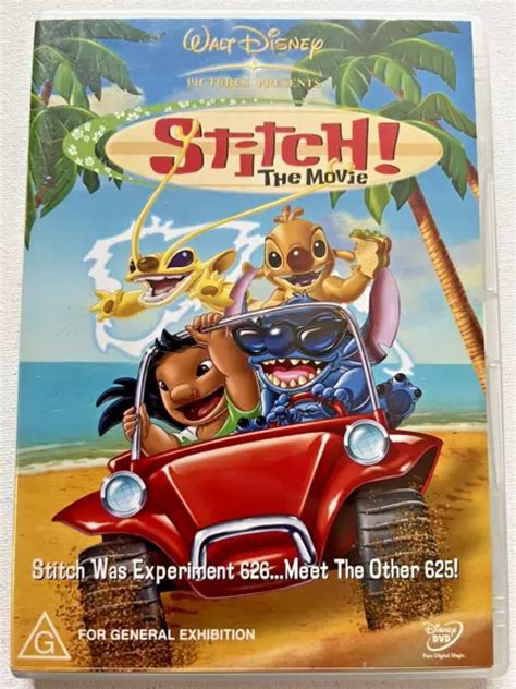 STITCH! THE MOVIE (2002) - Walt Disney - DVD Region 4 PAL Australia $9. ...