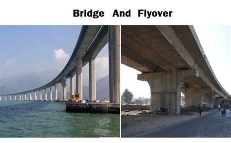 Difference Between Bridge and Flyover - Civil Click