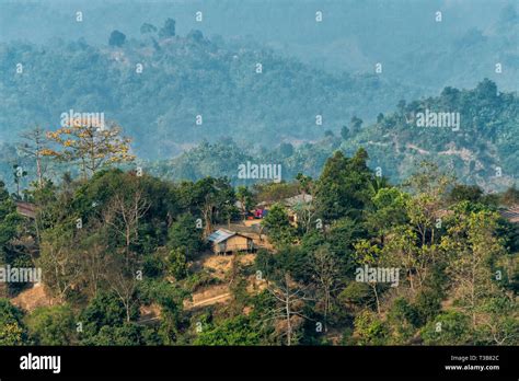 Tribe villages in Chimbuk Hill, Bandarban, Chittagong Division, Bangladesh Stock Photo - Alamy