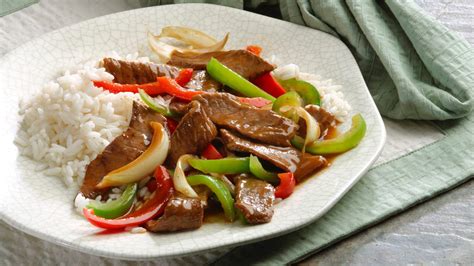 Peppered Steak and Rice – 99easyrecipes