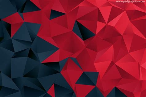 Black and red triangular pattern - PSDgraphics