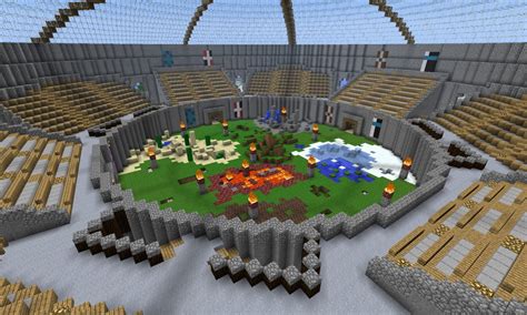 Minecraft Pvp Arena Ideas