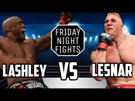 Brock Lesnar vs Bobby Lashley - MMA fight! WWE2K20 - YouTube