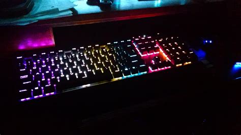 I just got a new RGB keyboard. The first thing that I did was set it to ...