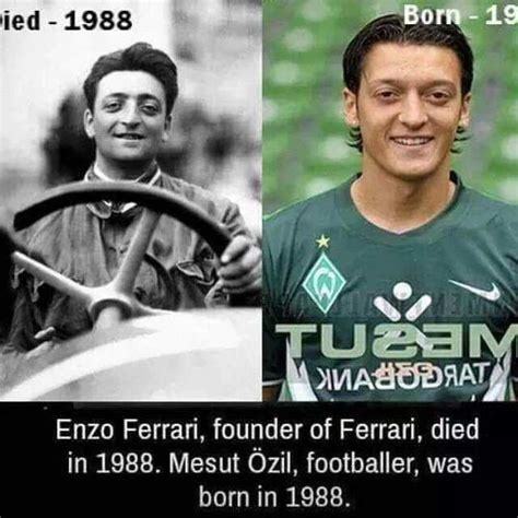 Reincarnation: Between Mesut Ozil And Enzo Ferrari - Legit.ng