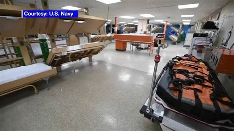 Coronavirus NYC: Take a look inside USNS Comfort in New York City - ABC7 New York