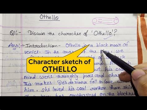 Share more than 79 character sketch english - in.eteachers