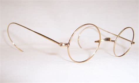 Gold filled early 20th century round eye spectacles- Vintage Glasses ...