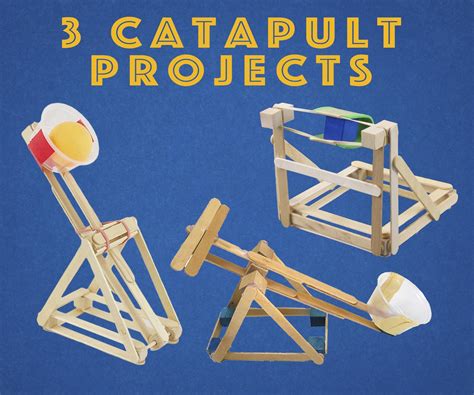 Mini Catapult Projects for Kids : 5 Steps (with Pictures) - Instructables