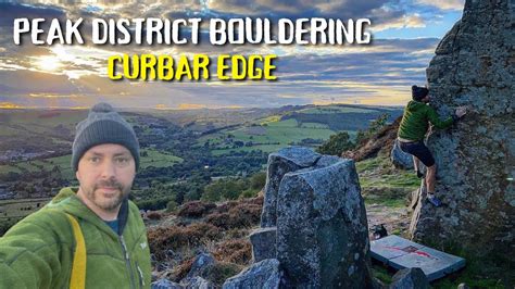 The BEST Beginner’s Bouldering Problems | Peak District Curbar Edge Easy Climbing Routes - YouTube