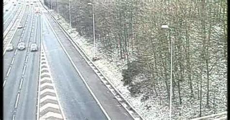 M5 traffic: Motorway cameras show snow covered countryside - Somerset Live