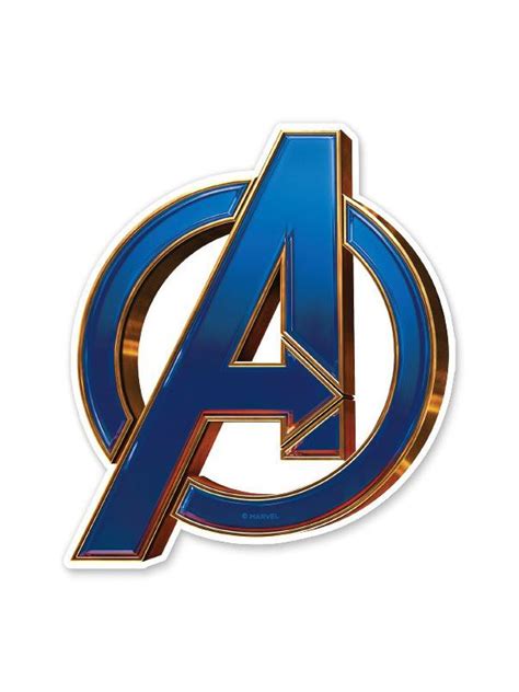 Avengers Logo | Official Marvel Stickers | Redwolf