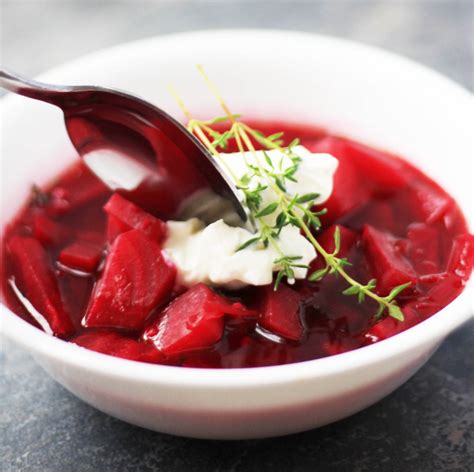 Polish Beet Soup Recipe