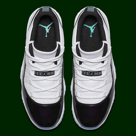 Air Jordan 11 Low "Emerald" 528895-145 Release Info | SneakerNews.com