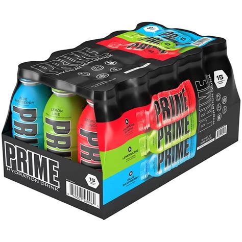 Prime Hydration Drink Variety Pack (16.9 Fl. Oz., 15 Pk.) - Walmart.com