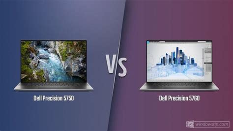 Dell Precision 5750 vs. Dell Precision 5760: Full specs comparison