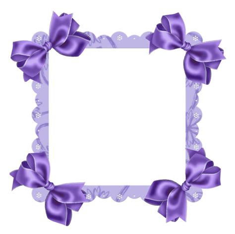 Download Purple Border Frame Transparent Background HQ PNG Image | FreePNGImg