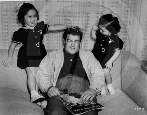 Lou with daughters Paddy and Carole- 1941 | Abbott and costello ...