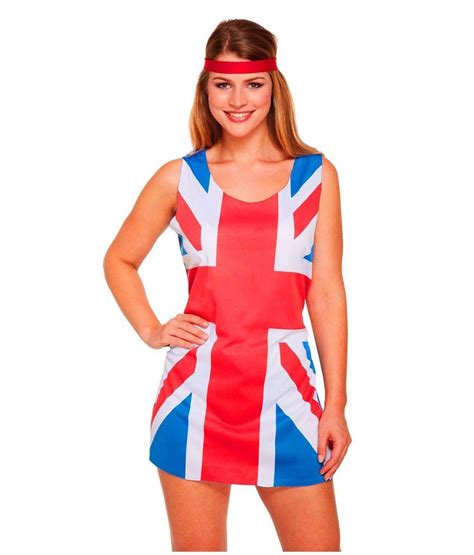 Ginger Spice Union Jack Dress – The Dress Shop