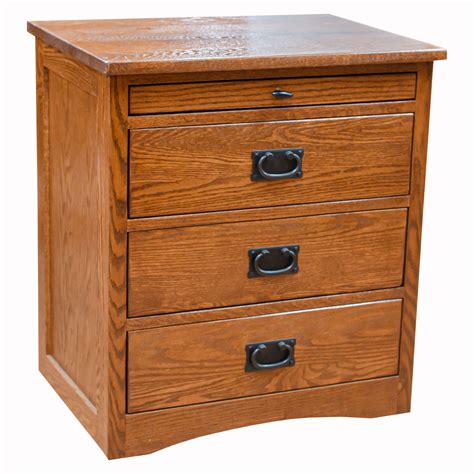 Mission Deluxe 3-Drawer Night Stand | Barn Furniture