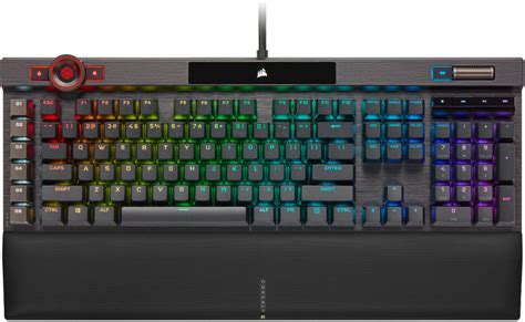 Customer Reviews: CORSAIR K100 RGB Full-size Wired Mechanical OPX Linear Switch Gaming Keyboard ...