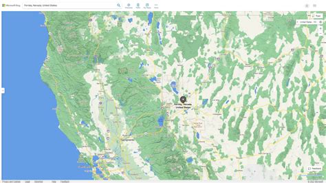 Fernley, Nevada Map