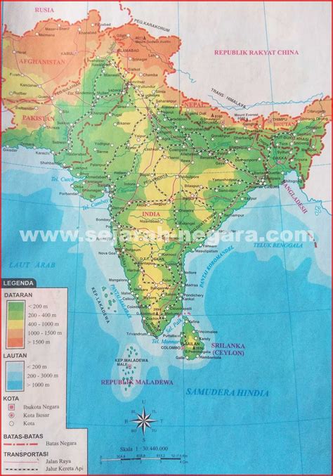 Peta Atlas Asia Selatan 2018 - Web Sejarah