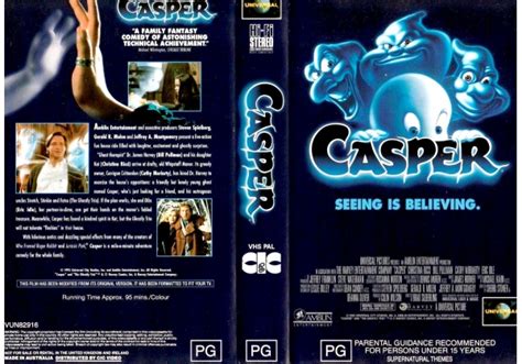 Opening and Closing to Casper (1995) 1995 VHS (Australia) | VHS Openings Wiki | Fandom