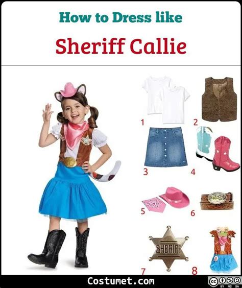 Sheriff Callie Costume for Halloween