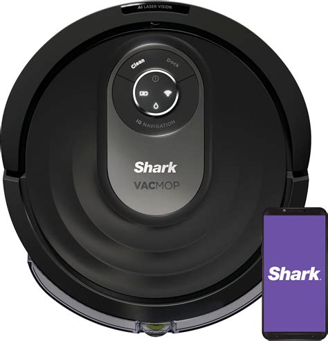 Shark AI Robot VACMOP™ PRO RV2001WD, Wi-Fi Connected, Robot Vacuum & Mop with Self-Cleaning ...