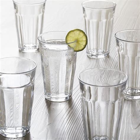 Picardie Drinking Glasses (Set of 6) | West Elm