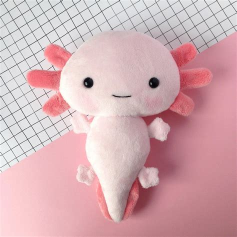 THE ORIGINAL Axolotl Plush Toy Stuffed Toy Axolotl - Etsy | Kawaii ...