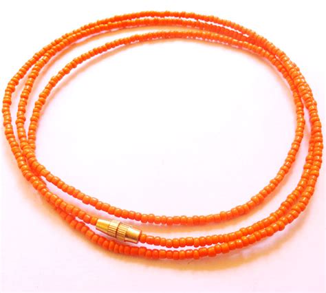 Orange Waist Beads | Shop Waist Beads