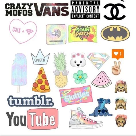 Printable Tumblr Stickers 27+ Images Result | Duseyod